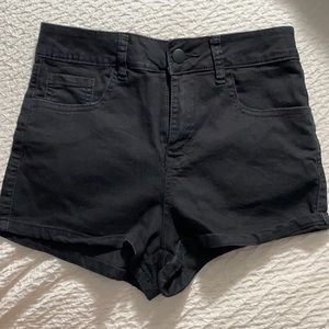 Black Forever 21 Jean Shorts